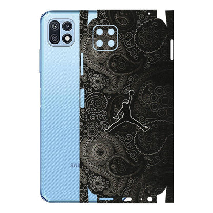 Samsung M/F/Note/Flip and C Phone Skins (All Models) - Basketball Player Artwork - 3D Embossed Finish (L-215) Samsung Galaxy F42 (5G)