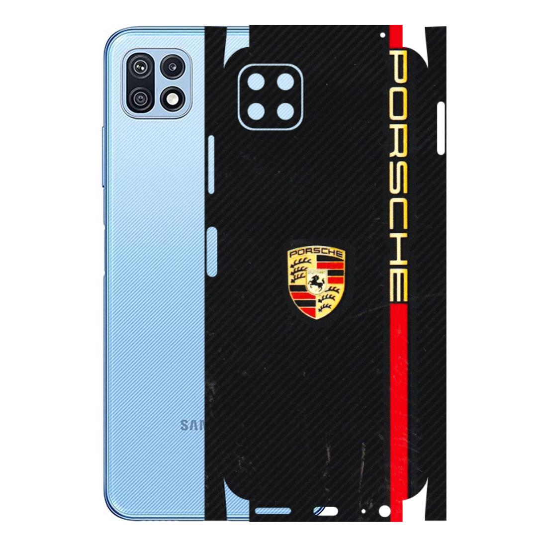 Samsung M/F/Note/Flip and C Phone Skins (All Models) - Premium Porsche - 3D Embossed Finish (L-225) Samsung Galaxy F42 (5G)