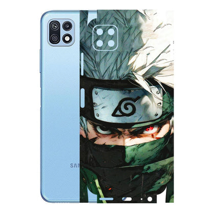 Samsung M/F/Note/Flip and C Phone Skins (All Models) - Kakashi Red Eye Focus - 3D Embossed Finish (L-227) Samsung Galaxy F42 (5G)