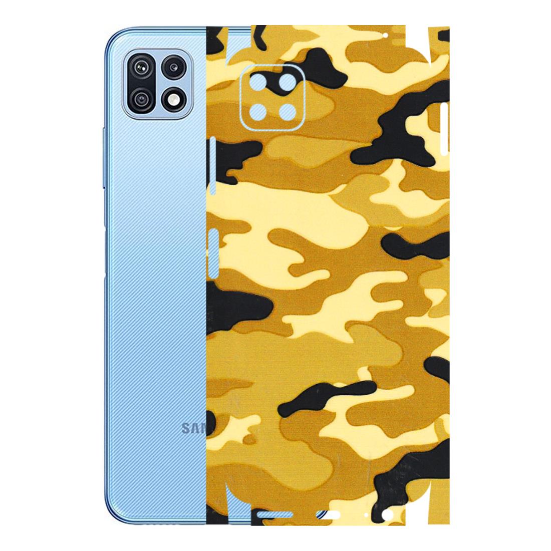 Samsung M/F/Note/Flip and C Phone Skins (All Models) - Indian Camo - 3D Embossed Finish (L-228) Samsung Galaxy F42 (5G)
