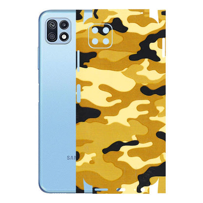 Samsung M/F/Note/Flip and C Phone Skins (All Models) - Indian Camo - 3D Embossed Finish (L-228) Samsung Galaxy F42 (5G)