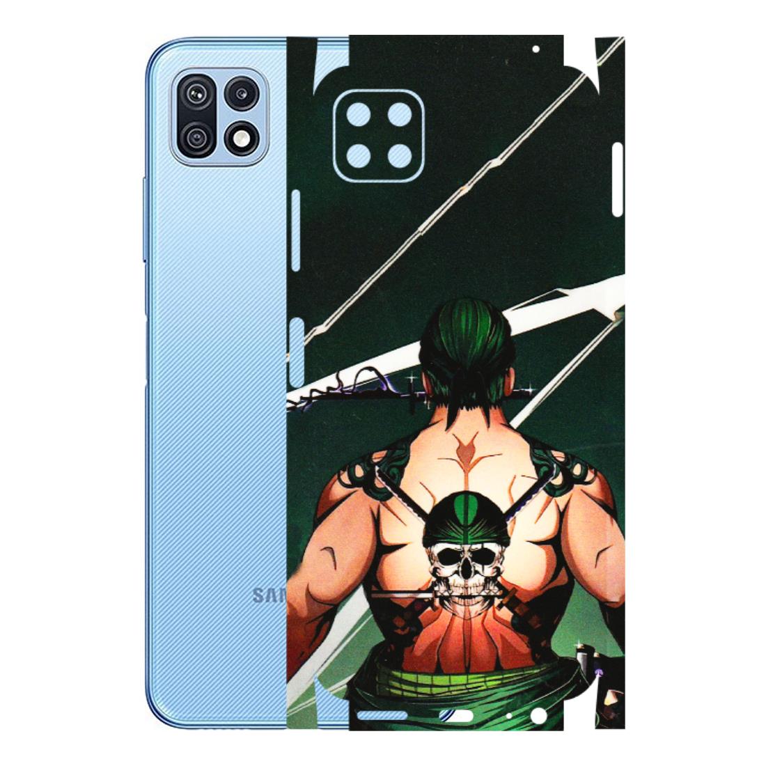 Samsung M/F/Note/Flip and C Phone Skins (All Models) - Zoro Anime - 3D Embossed Finish (L-23) Samsung Galaxy F42 (5G)