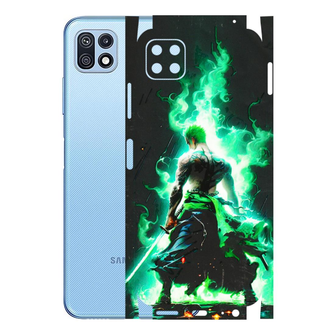 Samsung M/F/Note/Flip and C Phone Skins (All Models) - Zoro Sword - 3D Embossed Finish (L-241) Samsung Galaxy F42 (5G)