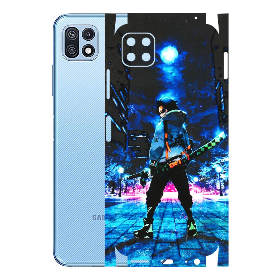 Samsung M/F/Note/Flip and C Phone Skins (All Models) - Demon Slayer Sword - 3D Embossed Finish (L-247) Samsung Galaxy F42 (5G)