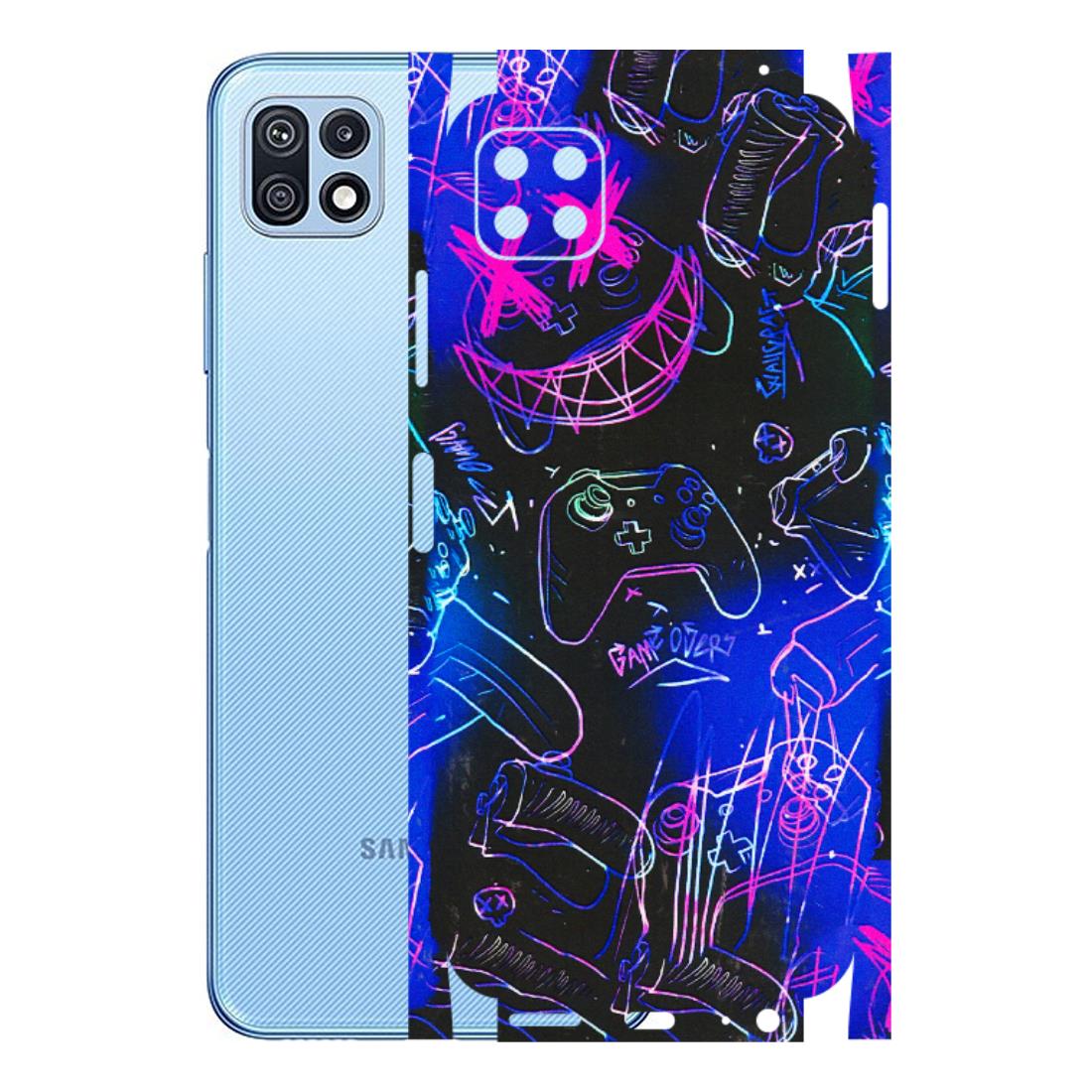 Samsung M/F/Note/Flip and C Phone Skins (All Models) - Gamers Paradise - 3D Embossed Finish (L-258) Samsung Galaxy F42 (5G)