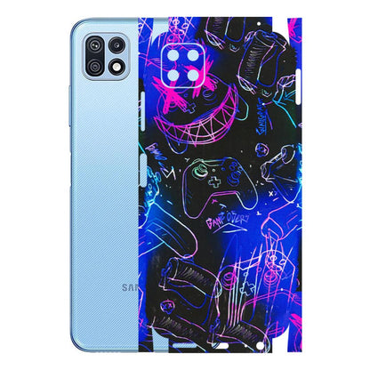 Samsung M/F/Note/Flip and C Phone Skins (All Models) - Gamers Paradise - 3D Embossed Finish (L-258) Samsung Galaxy F42 (5G)