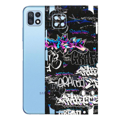 Samsung M/F/Note/Flip and C Phone Skins (All Models) - Graffiti Killer - 3D Embossed Finish (L-274) Samsung Galaxy F42 (5G)