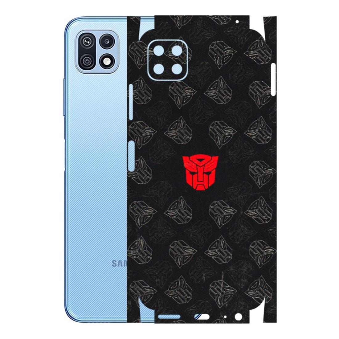 Samsung M/F/Note/Flip and C Phone Skins (All Models) - Transformers Devastation - 3D Embossed Finish (L-301) Samsung Galaxy F42 (5G)