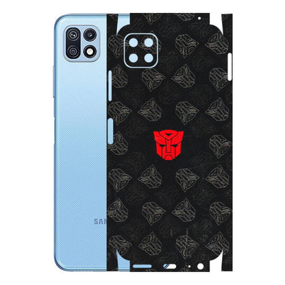 Samsung M/F/Note/Flip and C Phone Skins (All Models) - Transformers Devastation - 3D Embossed Finish (L-301) Samsung Galaxy F42 (5G)