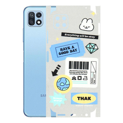 Samsung M/F/Note/Flip and C Phone Skins (All Models) - Will Be Okay Design - 3D Embossed Finish (L-316) Samsung Galaxy F42 (5G)