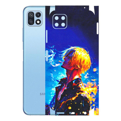 Samsung M/F/Note/Flip and C Phone Skins (All Models) - Sanji Vinsmoke One Piece - 3D Embossed Finish (L-319) Samsung Galaxy F42 (5G)