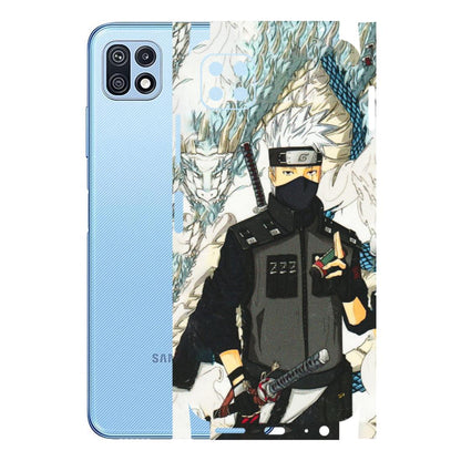 Samsung M/F/Note/Flip and C Phone Skins (All Models) - Kakashi Hatake Naruto Anime - 3D Embossed Finish (L-46) Samsung Galaxy F42 (5G)