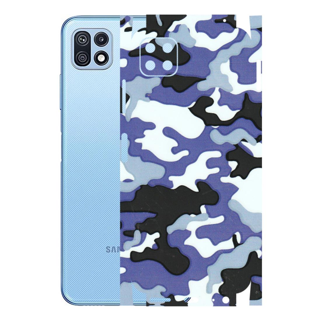 Samsung M/F/Note/Flip and C Phone Skins (All Models) - Powerfull Military Camoflauge - 3D Embossed Finish (L-49) Samsung Galaxy F42 (5G)