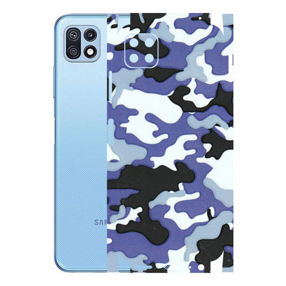 Samsung M/F/Note/Flip and C Phone Skins (All Models) - Powerfull Military Camoflauge - 3D Embossed Finish (L-49) Samsung Galaxy F42 (5G)