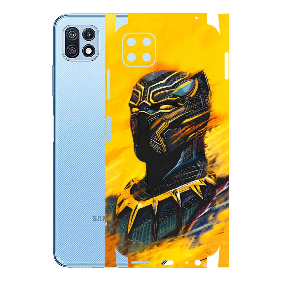Samsung M/F/Note/Flip and C Phone Skins (All Models) - Yellow Panther - 3D Embossed Finish (L-54) Samsung Galaxy F42 (5G)