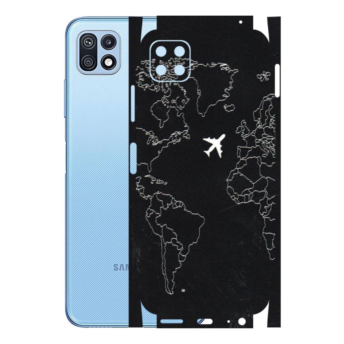 Samsung M/F/Note/Flip and C Phone Skins (All Models) - Never Ending Travel - 3D Embossed Finish (L-79) Samsung Galaxy F42 (5G)