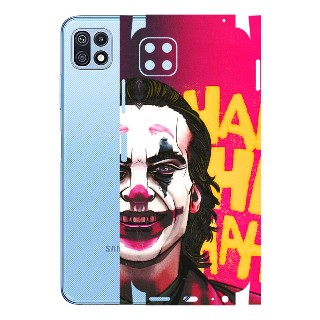 Samsung M/F/Note/Flip and C Phone Skins (All Models) - Joker Evil Laugh - 3D Embossed Finish (L-97) Samsung Galaxy F42 (5G)