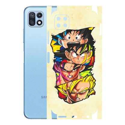 Samsung M/F/Note/Flip and C Phone Skins (All Models) - Angry Multi Anime - Matte Finish (M-113) Samsung Galaxy F42 (5G)