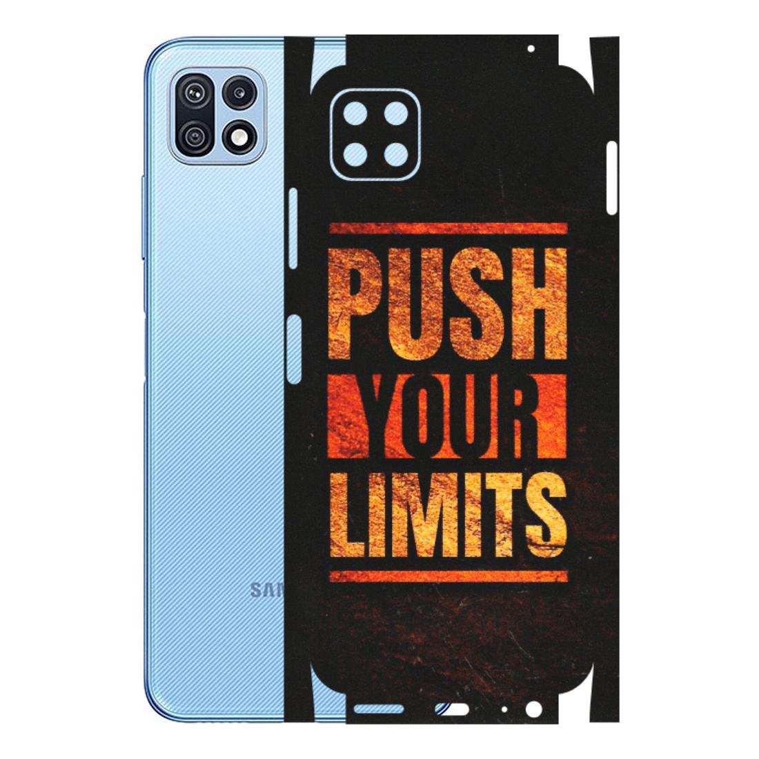 Samsung M/F/Note/Flip and C Phone Skins (All Models) - Push Your Limits - Matte Finish (M-118) Samsung Galaxy F42 (5G)