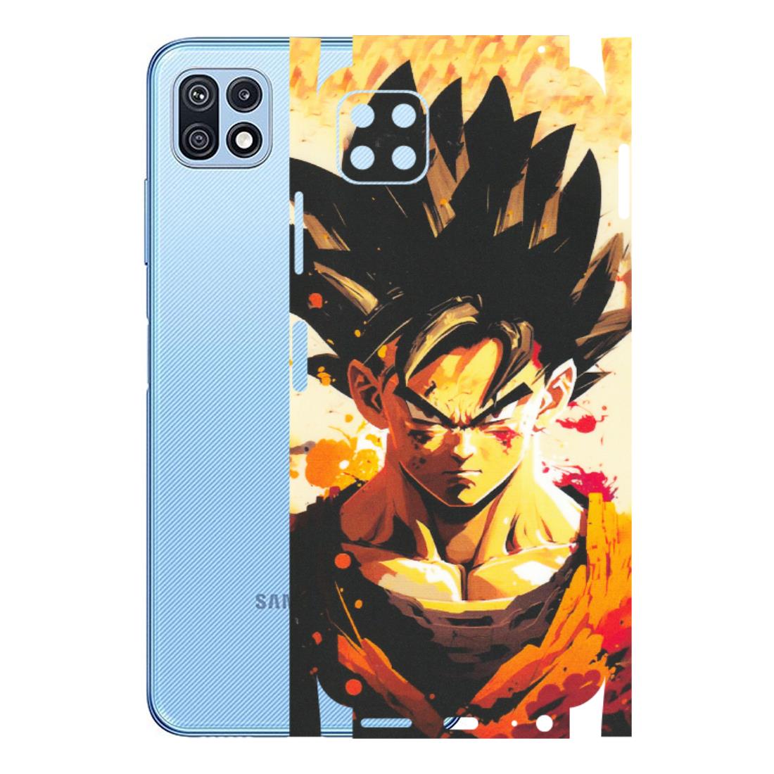 Samsung M/F/Note/Flip and C Phone Skins (All Models) - Angry Goku - Matte Finish (M-12) Samsung Galaxy F42 (5G)