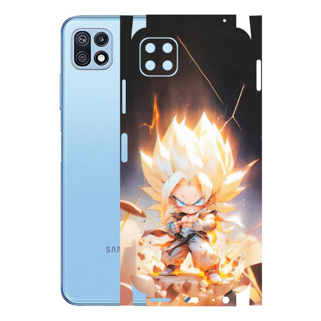 Samsung M/F/Note/Flip and C Phone Skins (All Models) - Goku Dragon Cute Anime - Matte Finish (M-131) Samsung Galaxy F42 (5G)