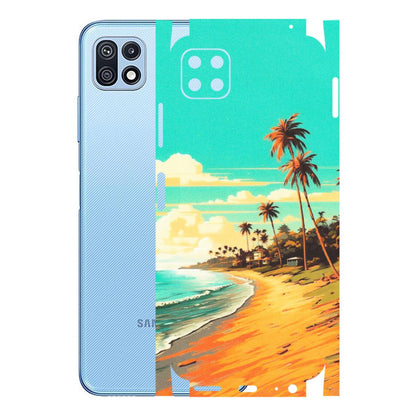 Samsung M/F/Note/Flip and C Phone Skins (All Models) - Miami Beach - Matte Finish (M-136) Samsung Galaxy F42 (5G)