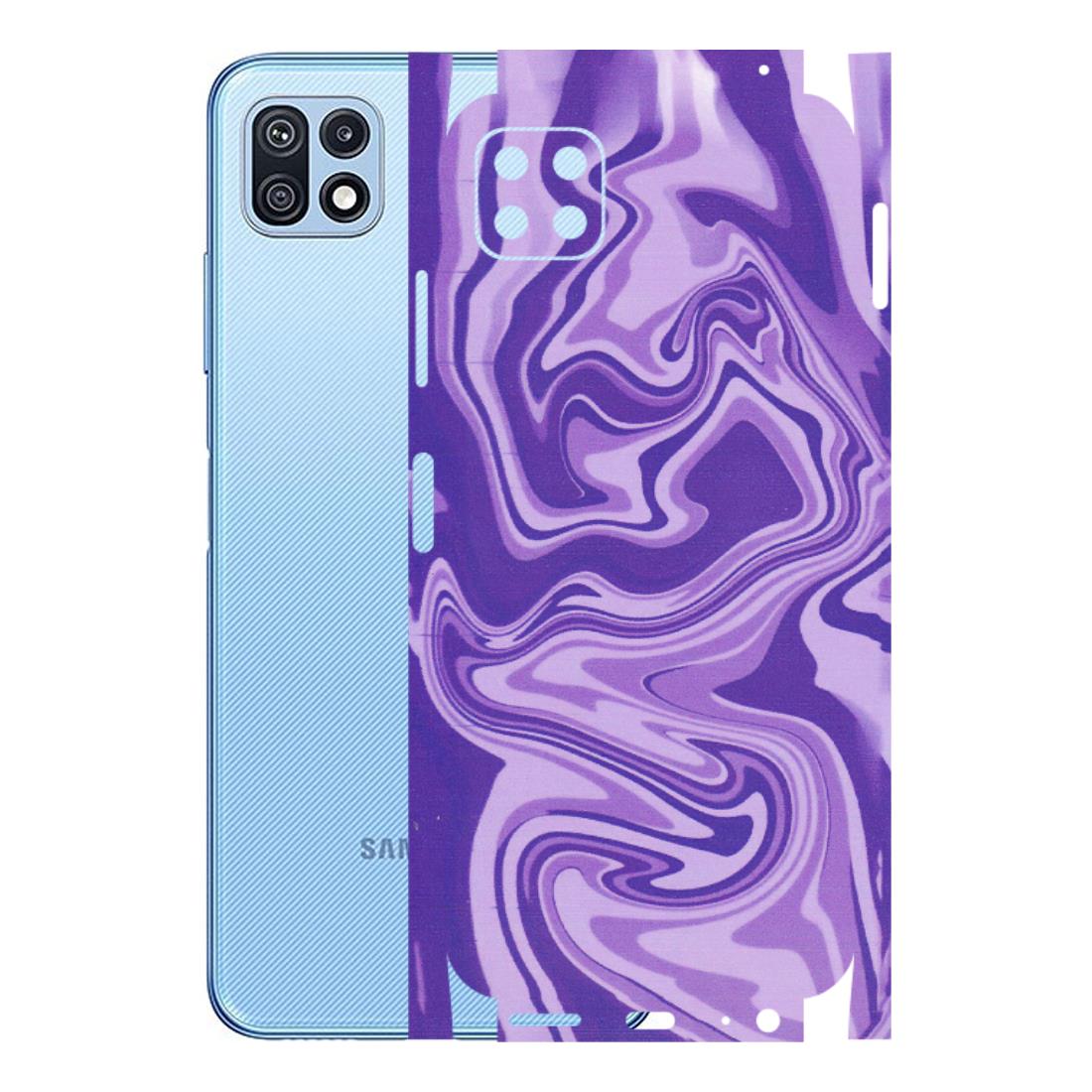 Samsung M/F/Note/Flip and C Phone Skins (All Models) - Hazy Purple Nights - Matte Finish (M-14) Samsung Galaxy F42 (5G)