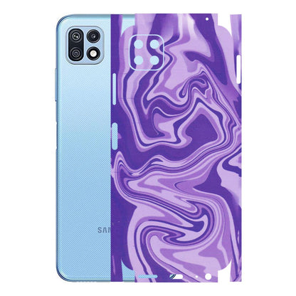 Samsung M/F/Note/Flip and C Phone Skins (All Models) - Hazy Purple Nights - Matte Finish (M-14) Samsung Galaxy F42 (5G)