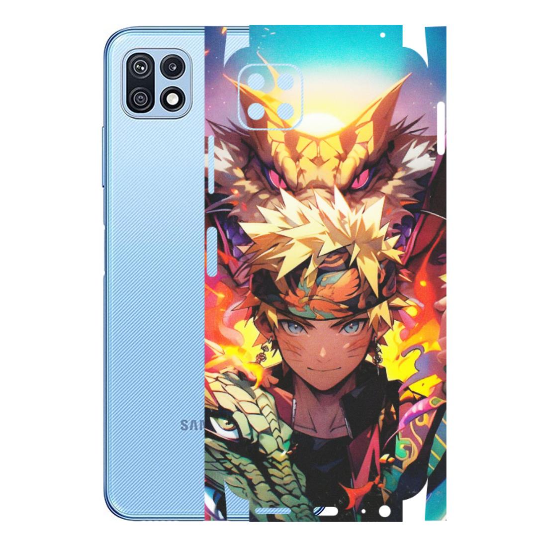Samsung M/F/Note/Flip and C Phone Skins (All Models) - Angry Naruto Anime - Matte Finish (M-148) Samsung Galaxy F42 (5G)
