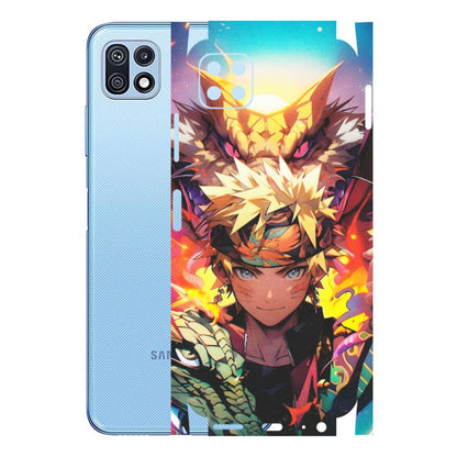 Samsung M/F/Note/Flip and C Phone Skins (All Models) - Angry Naruto Anime - Matte Finish (M-148) Samsung Galaxy F42 (5G)