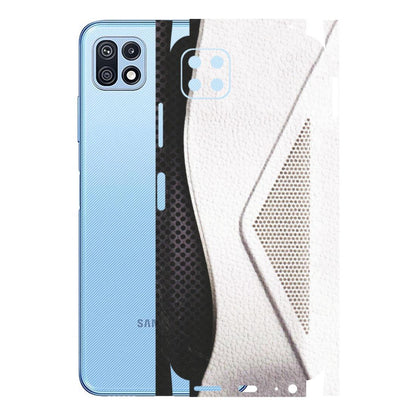 Samsung M/F/Note/Flip and C Phone Skins (All Models) - Black And White Iconic Convoy - Matte Finish (M-149) Samsung Galaxy F42 (5G)