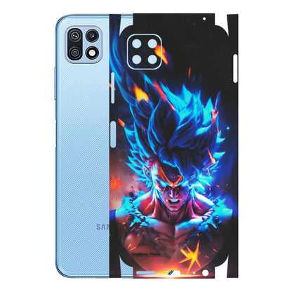 Samsung M/F/Note/Flip and C Phone Skins (All Models) - Angry Goku Dragon Ball Anime - Matte Finish (M-150) Samsung Galaxy F42 (5G)