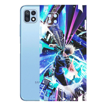 Samsung M/F/Note/Flip and C Phone Skins (All Models) - Manga Action Jujustu Kaisen Anime - Matte Finish (M-155) Samsung Galaxy F42 (5G)