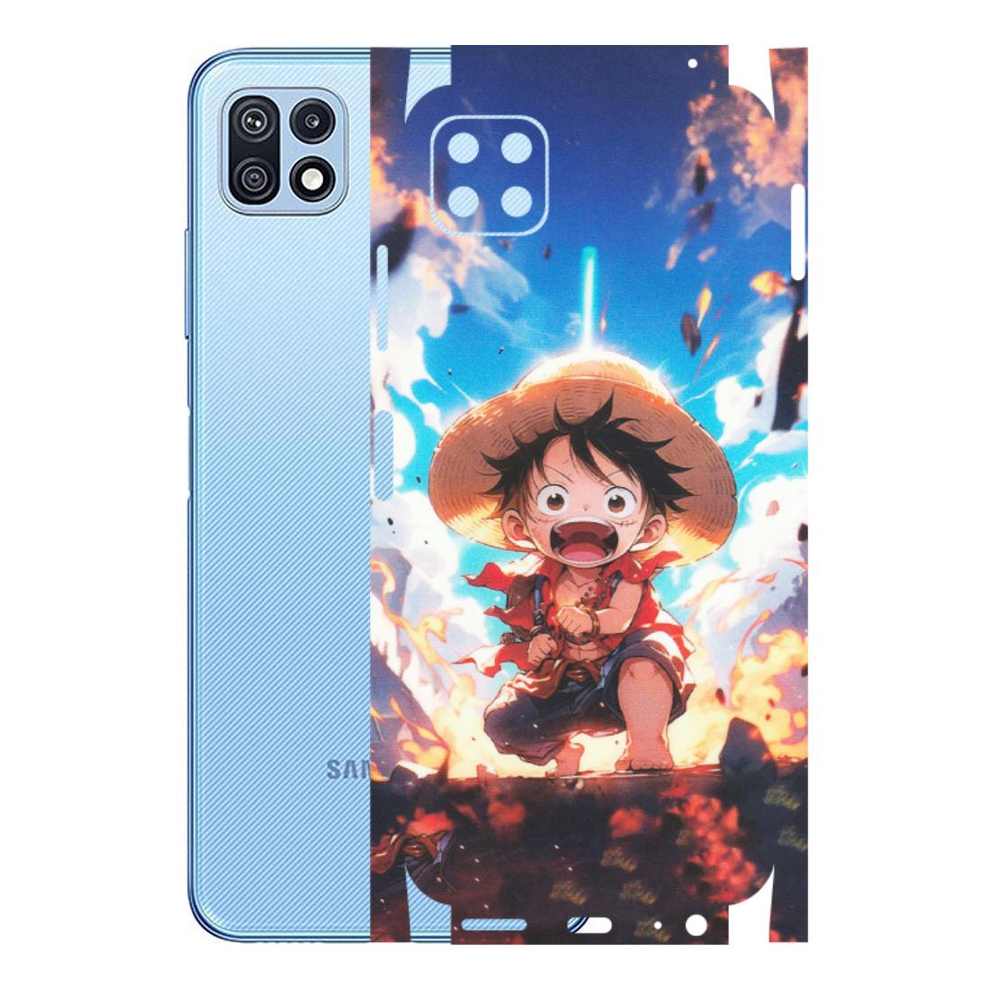 Samsung M/F/Note/Flip and C Phone Skins (All Models) - Toon One Piece Cute Character - Matte Finish (M-35) Samsung Galaxy F42 (5G)