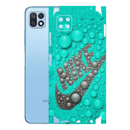 Samsung M/F/Note/Flip and C Phone Skins (All Models) - Shoe Brand Bubbles - Matte Finish (M-42) Samsung Galaxy F42 (5G)