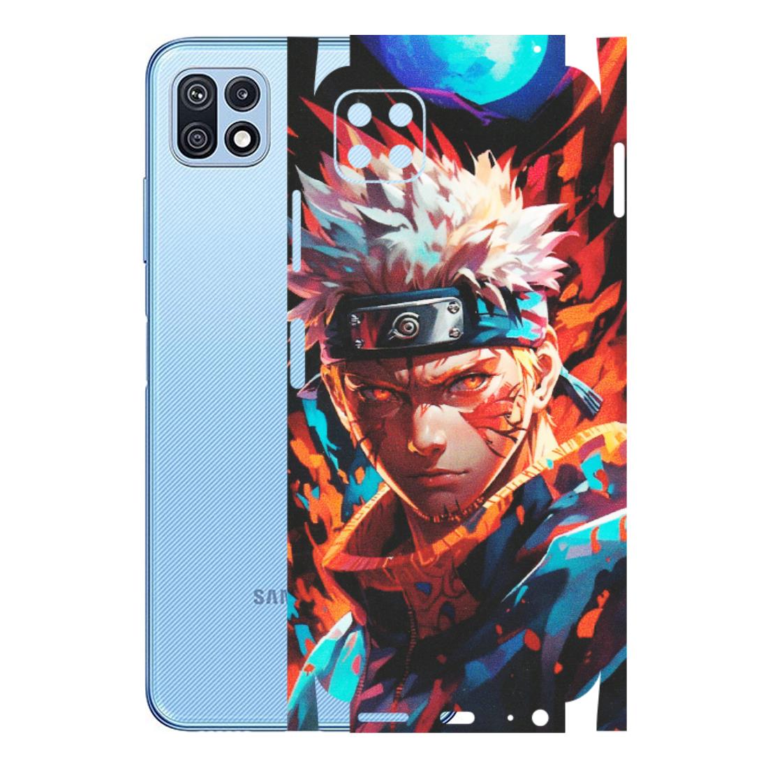 Samsung M/F/Note/Flip and C Phone Skins (All Models) - Anime Ferocious Character - Matte Finish (M-44) Samsung Galaxy F42 (5G)
