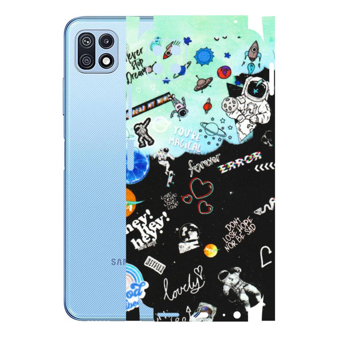 Samsung M/F/Note/Flip and C Phone Skins (All Models) - Living In A Space Dream - Matte Finish (M-46) Samsung Galaxy F42 (5G)
