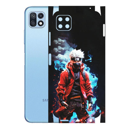 Samsung M/F/Note/Flip and C Phone Skins (All Models) - Kakashi Hatake Naruto - Matte Finish (M-60) Samsung Galaxy F42 (5G)