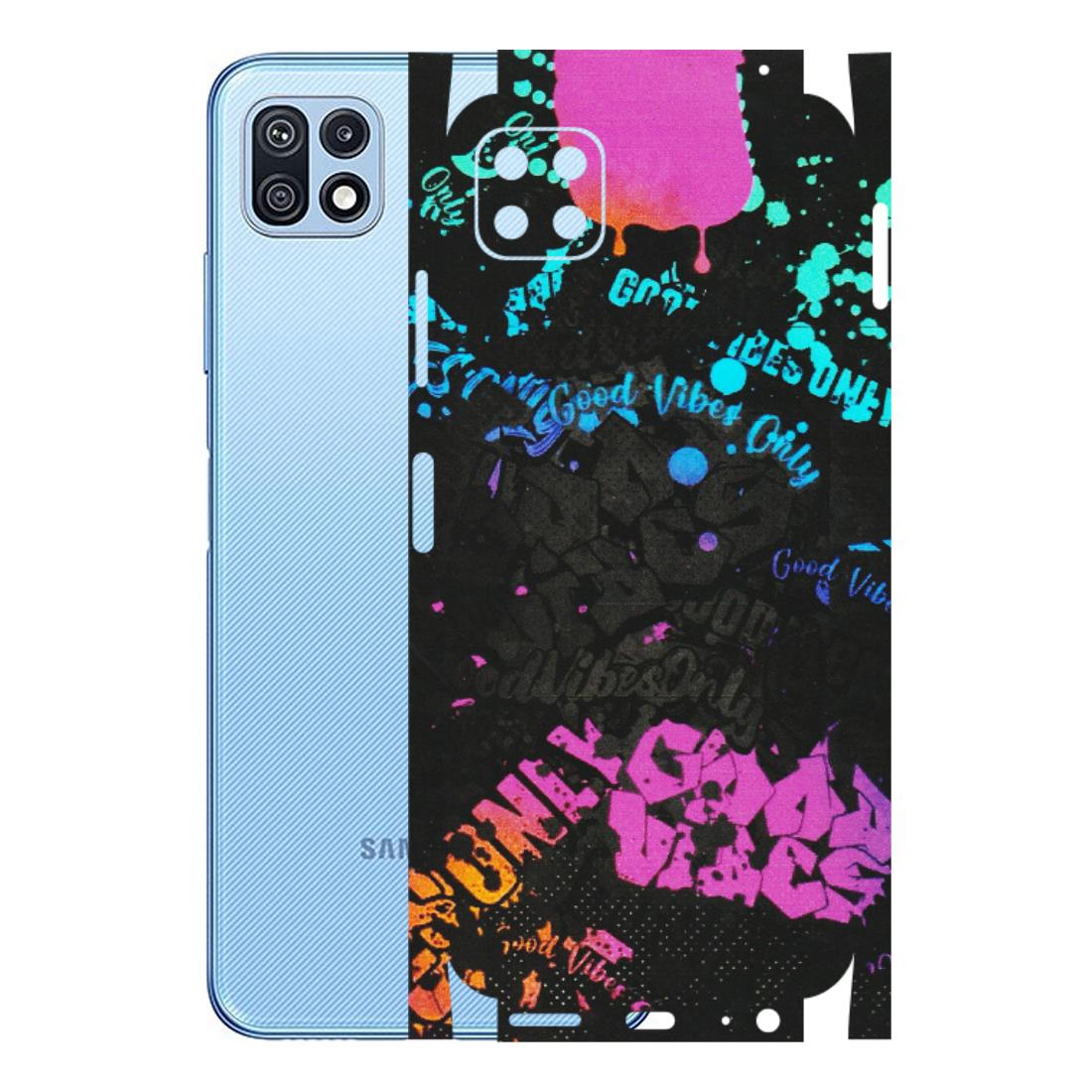 Samsung M/F/Note/Flip and C Phone Skins (All Models) - Majestic Black Vibes - Matte Finish (M-62) Samsung Galaxy F42 (5G)