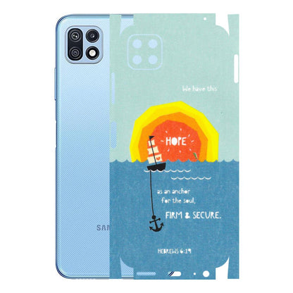 Samsung M/F/Note/Flip and C Phone Skins (All Models) - A Beautiful Sunset of Hope - Matte Finish (M-75) Samsung Galaxy F42 (5G)