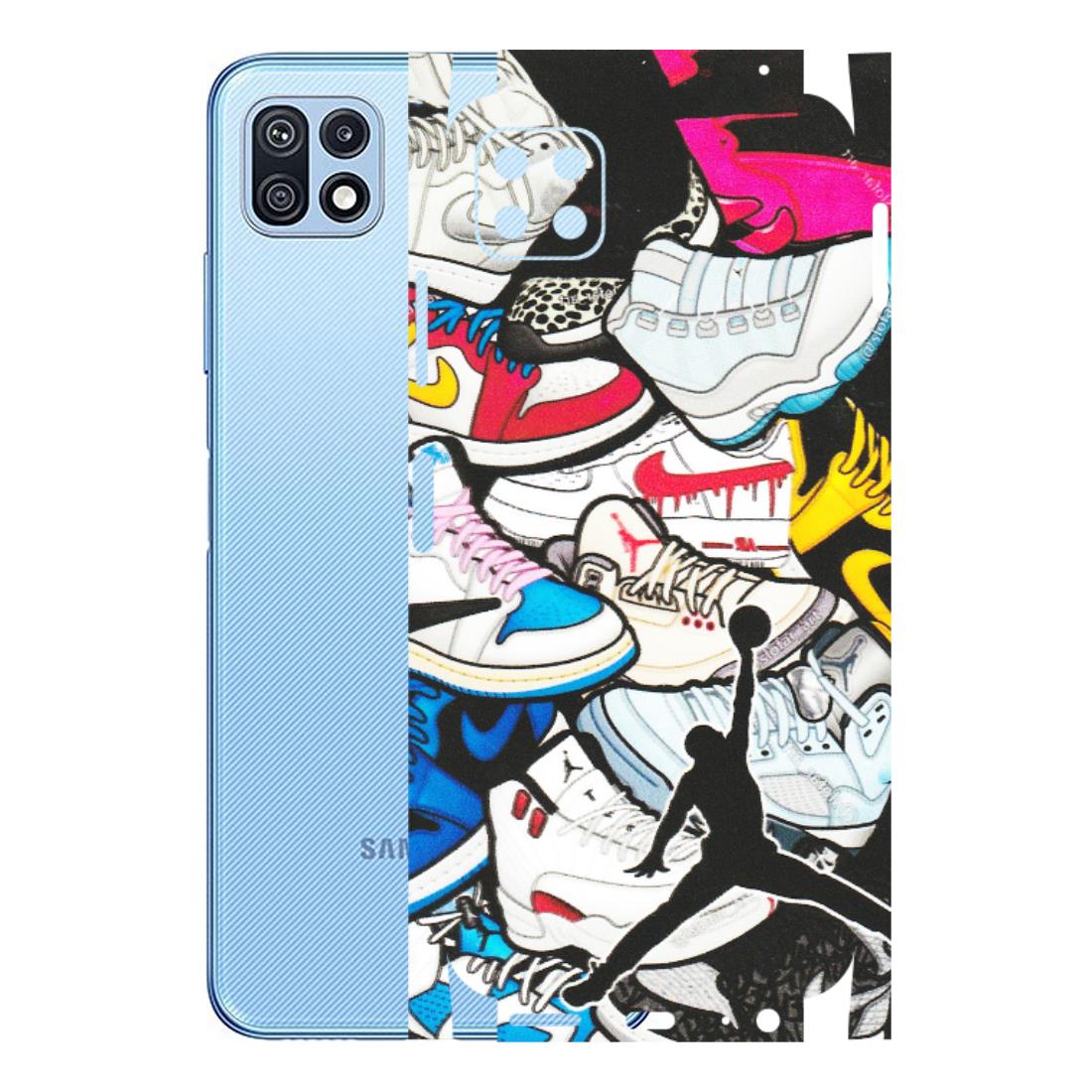 Samsung M/F/Note/Flip and C Phone Skins (All Models) - Jordan Sneakers Fan - Matte Finish (M-80) Samsung Galaxy F42 (5G)
