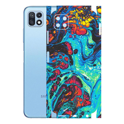 Samsung M/F/Note/Flip and C Phone Skins (All Models) - Majestic Galactic Marbel - Matte Finish (M-85) Samsung Galaxy F42 (5G)