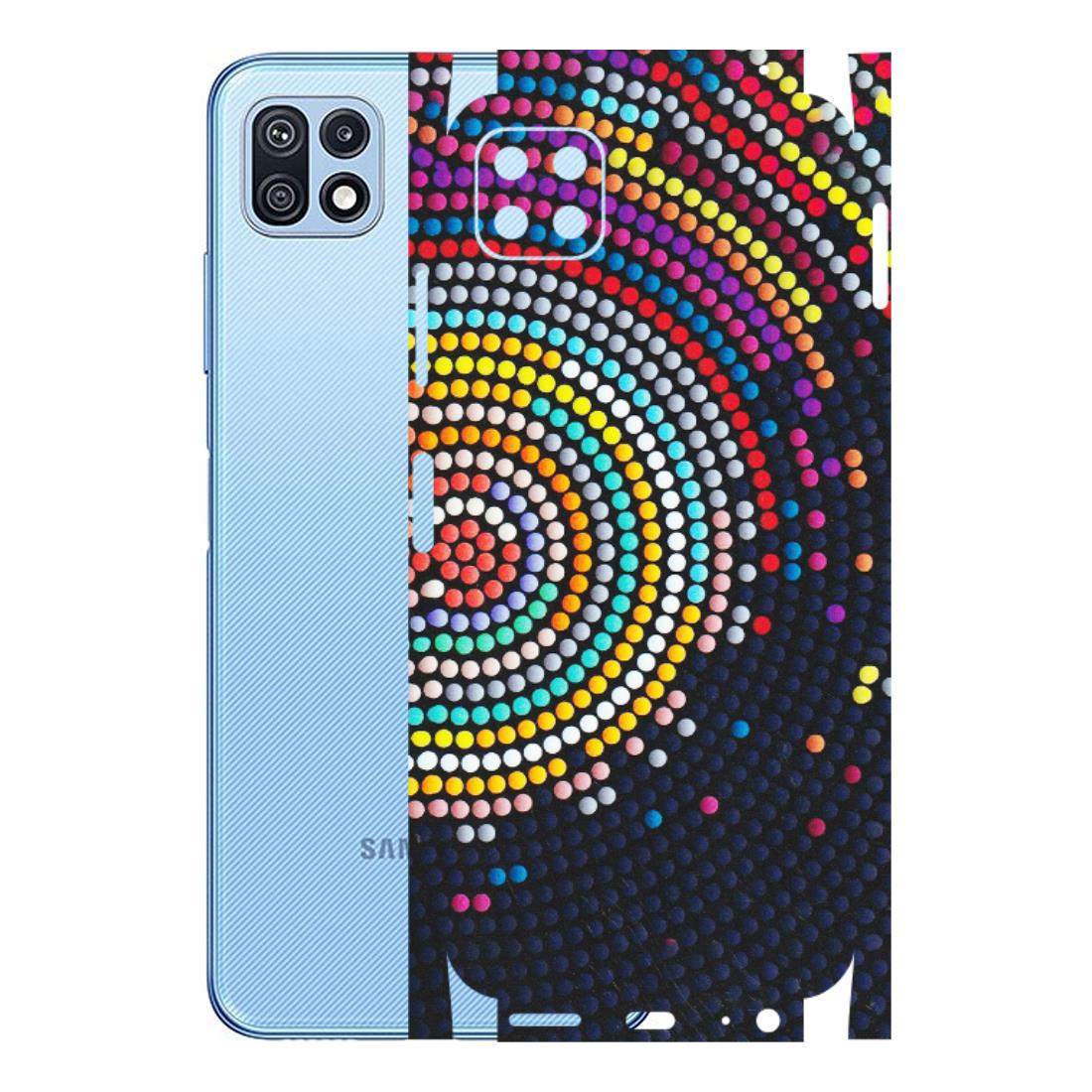 Samsung M/F/Note/Flip and C Phone Skins (All Models) - Rainbow Dot Mandala - Matte Finish (M-97) Samsung Galaxy F42 (5G)