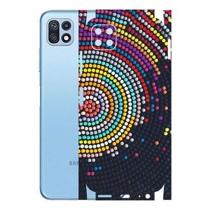 Samsung M/F/Note/Flip and C Phone Skins (All Models) - Rainbow Dot Mandala - Matte Finish (M-97) Samsung Galaxy F42 (5G)