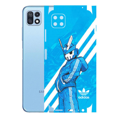 Samsung M/F/Note/Flip and C Phone Skins (All Models) - Battle of Adidas - Matte Finish (M-98) Samsung Galaxy F42 (5G)
