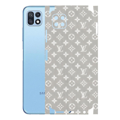 Samsung M/F/Note/Flip and C Phone Skins (All Models) - Luxury Brands Logo - Transparent Finish (T-07) Samsung Galaxy F42 (5G)