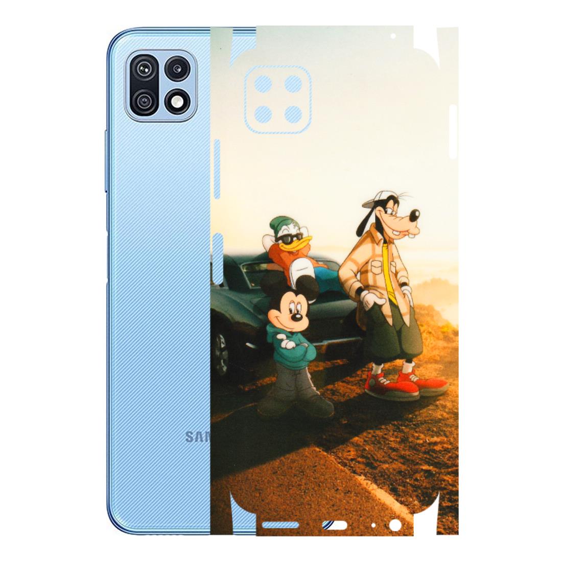 Samsung M/F/Note/Flip and C Phone Skins (All Models) - Hello Mr. Goofy - Transparent Finish (T-13) Samsung Galaxy F42 (5G)