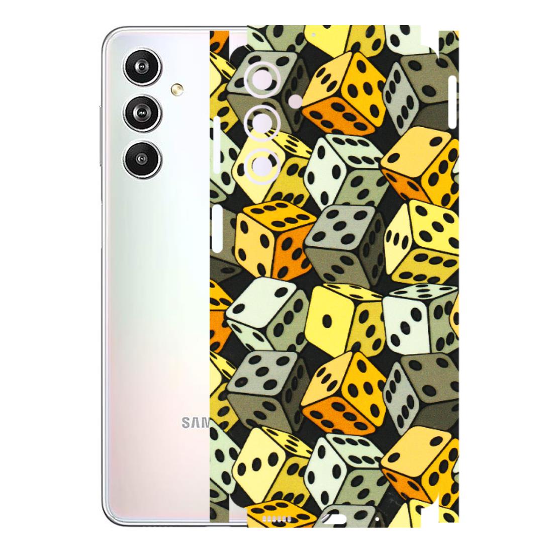 Samsung M/F/Note/Flip and C Phone Skins (All Models) - Dices Of Life - 3D Embossed Finish (L-04) Samsung Galaxy F54 (5G)