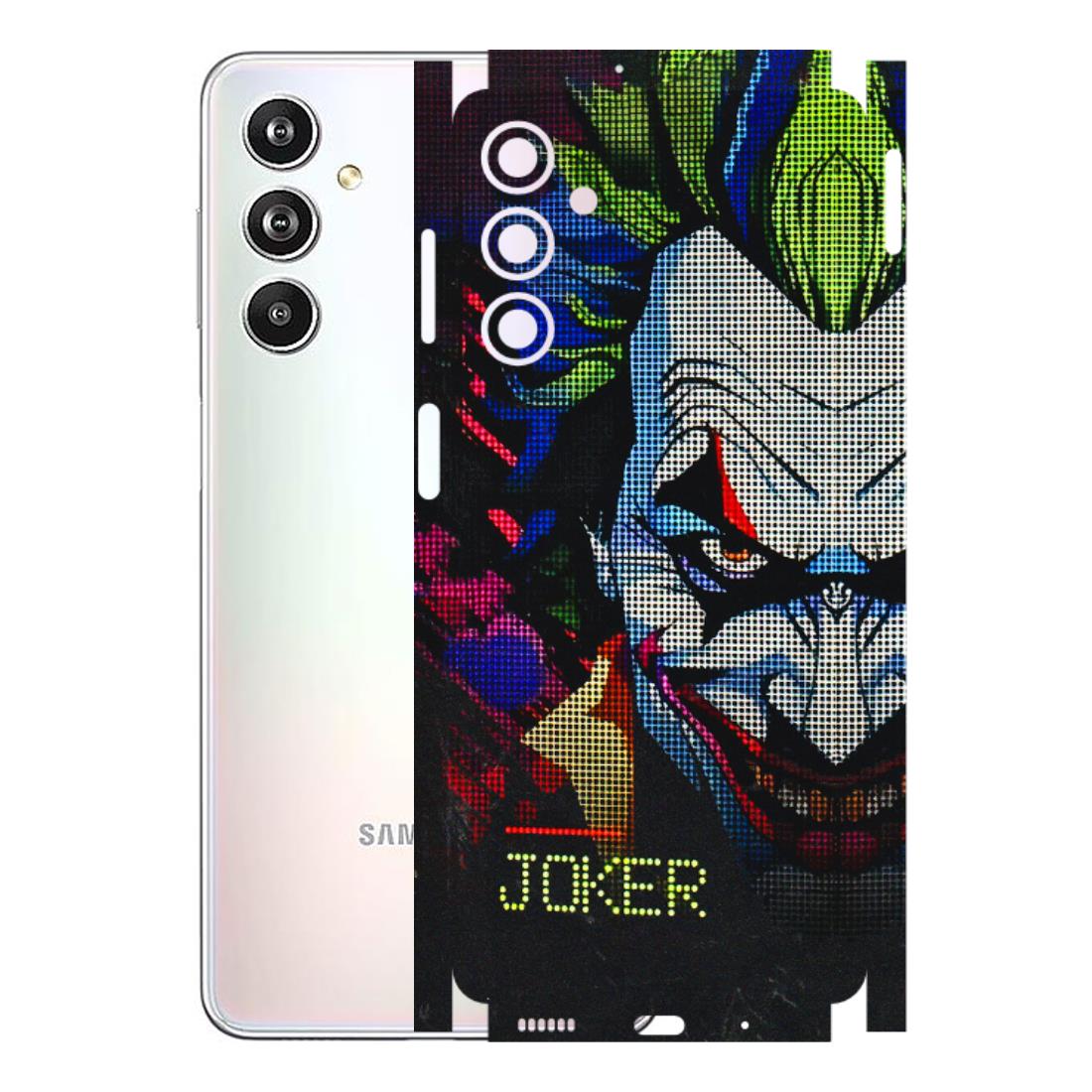 Samsung M/F/Note/Flip and C Phone Skins (All Models) - Joker Dot Matrix - 3D Embossed Finish (L-08) Samsung Galaxy F54 (5G)