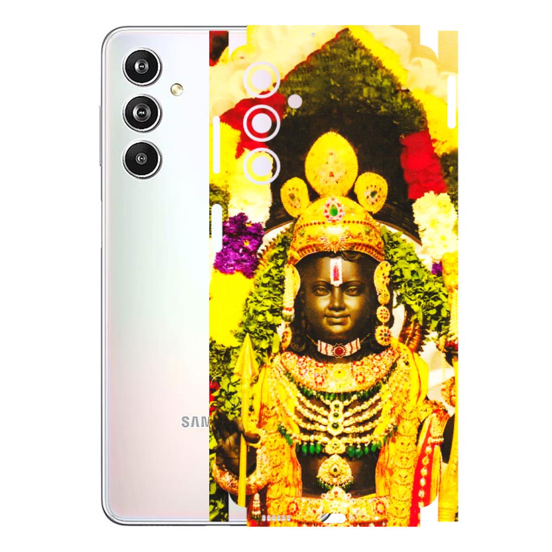 Samsung M/F/Note/Flip and C Phone Skins (All Models) - Ram Lalla Ayodhya - 3D Embossed Finish (L-103) Samsung Galaxy F54 (5G)